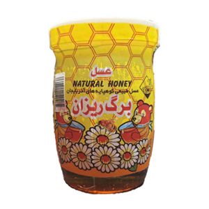 عسل شیشه برگ ریزان