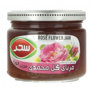 مربای گل محمدی 390 گرم سحر