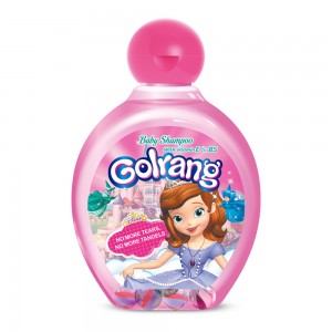 شامپو بچه تیله‌ای صورتی گلرنگ