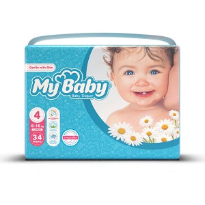 پوشک بچه 34 عددی سایز 4 (بزرگ) مای بی بی