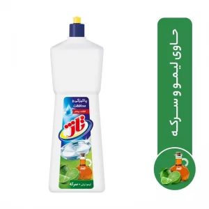 مایع ظرفشویی تاژ مدل لیمو و سرکه وزن 1 کیلوگرم