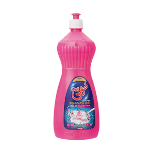 مایع ظرفشویی گلی صورتی مقدار 1 کیلو گرمی