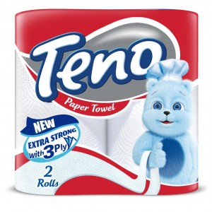 دستمال توالت 2 رول تنو