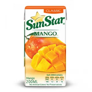 آبمیوه انبه سان استار 200 میلی لیتر