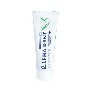 خمیر دندان آلفادنت مدل whitening حجم 75 میلی لیتر
