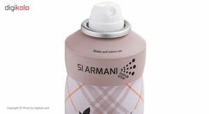 اسپری خوشبو کننده بدن زنانه لمسر مدل Si Armani حجم 200 میلی لیتر