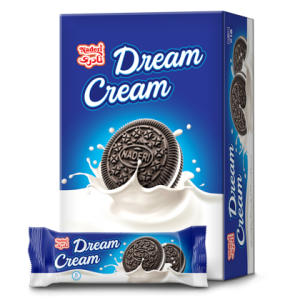 بیسکویت کریم دریم وانیلی نادری