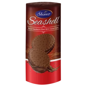 بیسکویت کرمدار سی شل کاکائویی شونیز