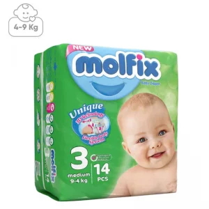پوشک بچه  سایز 3 مولفیکس 14عددی