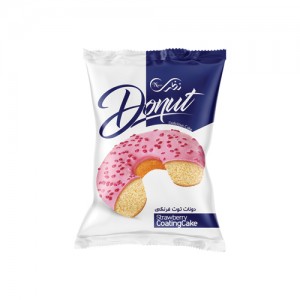 کیک دونات توت فرنگی نظری