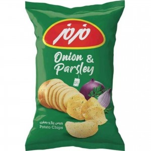 چیپس پیاز و جعفری مزمز - 65 گرم