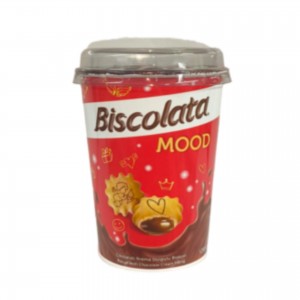 بیسکولات قرمز فندقی 125 گرم