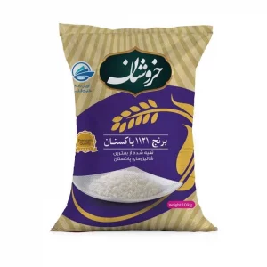 برنج پاکستانی خروشان دانه بلند 10 کیلو گرم
