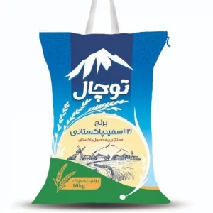 برنج پاکستانی توچال دانه بلند 10 کیلو گرم