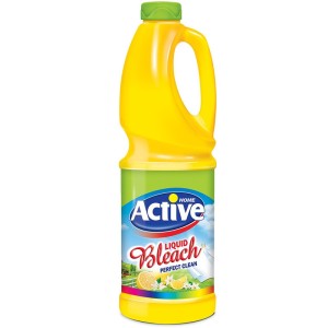 مایع سفید کننده 1 لیتر معطر(زرد)اکتیو