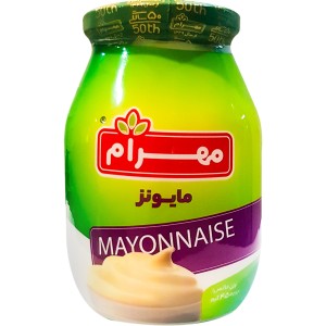 سس مایونز 450گرم شیشه مهرام