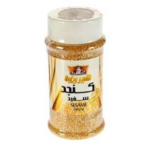 کنجد سفید200گرم شیررضا