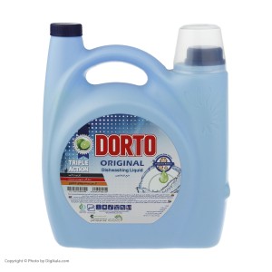 مایع ظرفشویی رایحه لیمو دورتو - 4 لیتری