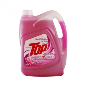 مایع دستشویی صورتی تاپ - 4 لیتری