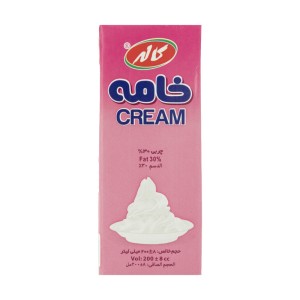 خامه پاکت 200 گرمی کاله