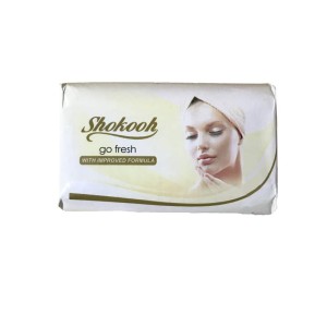 صابون 90 گرم سفید شکوه ( بسته ۶ عددی )