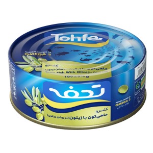 تن ماهی در(روغن زیتون)180گرم تحفه