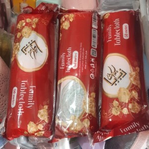 سفره یکبار مصرف قرمز 50 متری زیبا