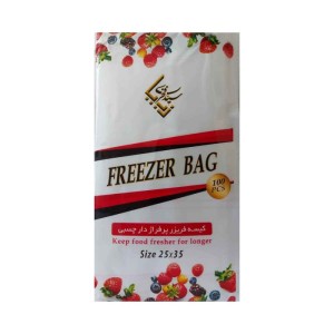 کیسه فریزر چسبی 100 برگی زیبا