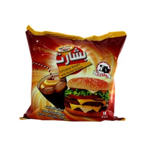 همبرگر 1 کیلوگرمی  30 درصد گوشت بشارت