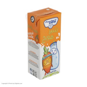 شیر هویج پاکتی پگاه - 200 سی سی