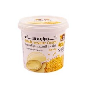 کرم ارده ساده شیررضا - 200 گرم