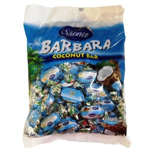 شکلات نارگیلی مینی باربارا دو سر پیچ شونیز