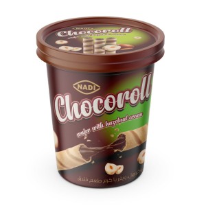 شوکو رول فندقی  لیوانی نادی