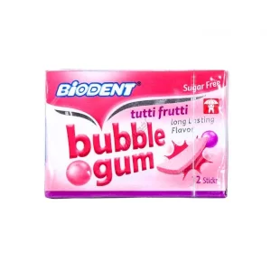 آدامس بادکنکی مینی استیک توت فروتی بایودنت