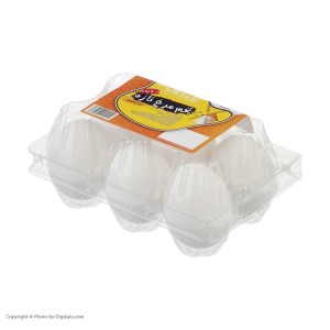 تخم مرغ 6 عددی