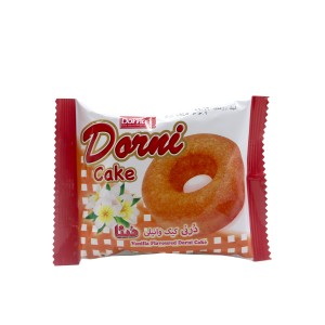 کیک وانیلی دایره ای درنا