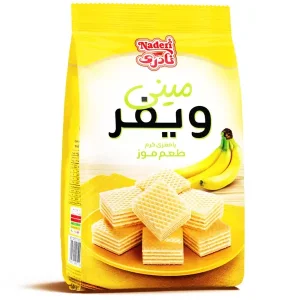 مینی ویفر با مغزی موز نادری