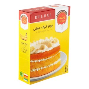 پودر کیک موزی رشد