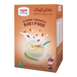 غذای کودک حریره بادام غنچه