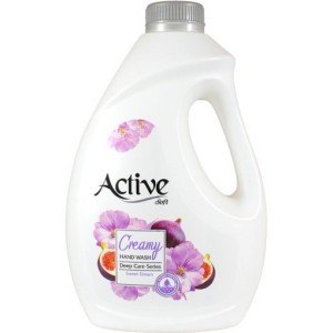 مایع دستشویی کرمی 2 لیتری اکتیو