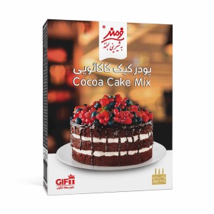 پودر کیک فرمند با طعم کاکائو - 500 گرم
