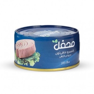 تن ماهی در روغن گیاهی محفل - 180 گرم