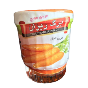 مربای لیوانی هویج برگریزان