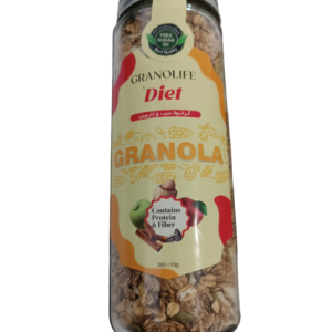 گرانولایف سوپر رژیمی گرانولا سیب و دار چین - 380 گرم