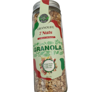 گرانولایف آجیلی گرانولا 7 مغز عسلی - 380 گرم