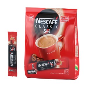کافی میکس کلاسیک 3در1 نسکافه تک تفره  - 20 گرم