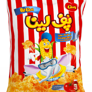 پاپ کورن لیناپف لینا با طعم کچاپ