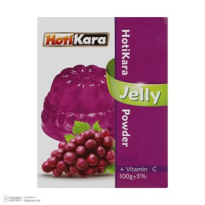 پودر ژله انگور هاتی کارا - 100 گرم