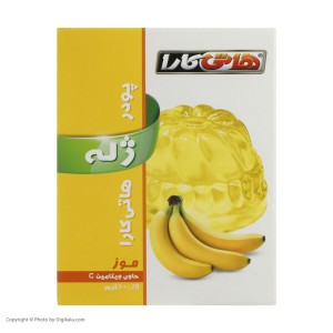 پودر ژله موز هاتی کارا - 100 گرم