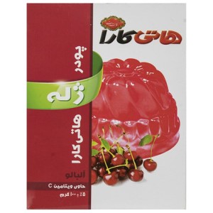 پودر ژله آلبالو هاتی کارا مقدار - 100 گرم